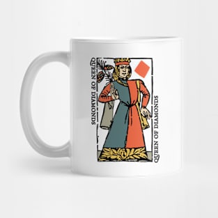 Character of Playing Card Queen of Diamonds Mug